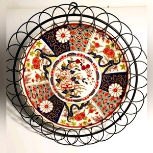 Vintage Pre-owned IMARI ware display plate from Japan